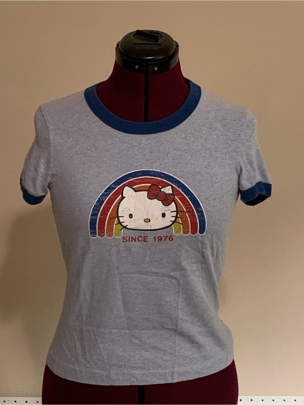 Hello Kitty Rainbow Ringer Tee